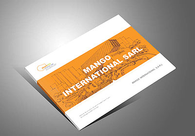 個(gè)性畫冊(cè)設(shè)計(jì)，非洲MANGO房地產(chǎn)公司畫冊(cè)